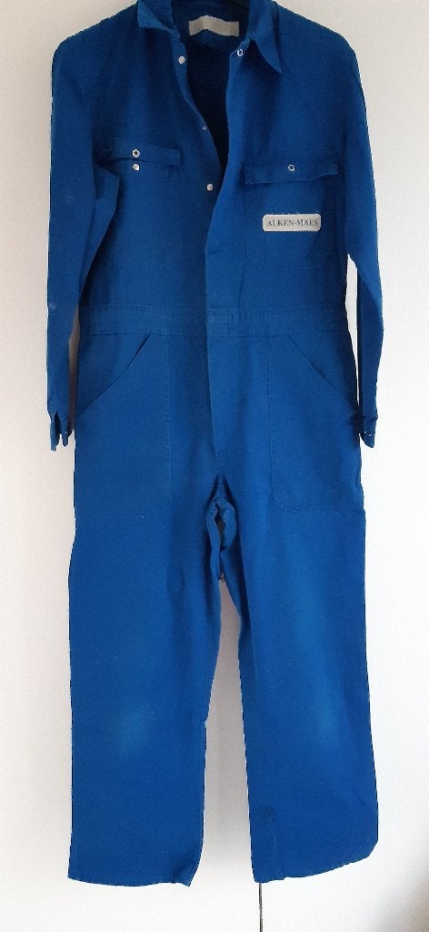 bière Salopette Alken-Maes bleue, taille m50 homme 1m70, Enlèvement ou Envoi, Utilisé, Vêtements, Autres marques