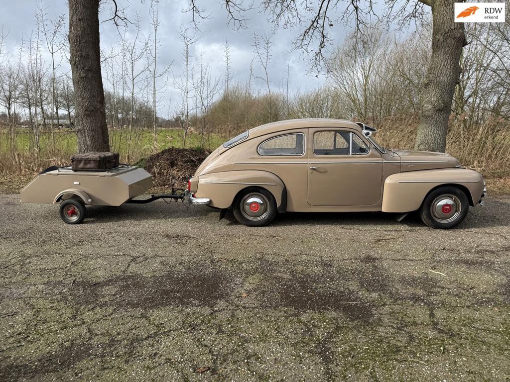 Volvo Other Volvo VOLVO P544-11134 D Met kampeer bagagewagen, Auto's, Volvo, Lederen bekleding, Bruin, Bedrijf, Handgeschakeld