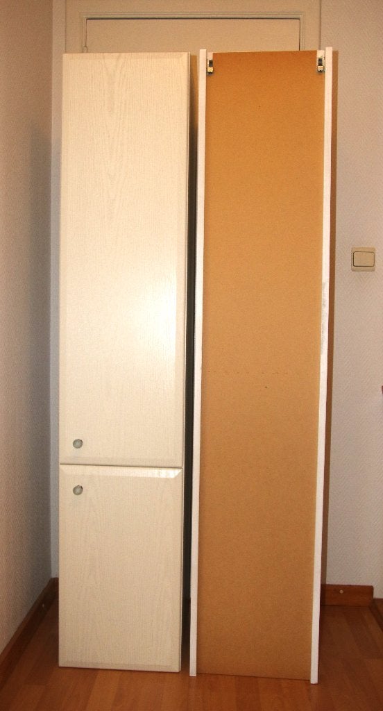 2  BADKAMER KOLOMKASTEN, Huis en Inrichting, Ophalen, (Half)hoge kast, Minder dan 50 cm, Zo goed als nieuw