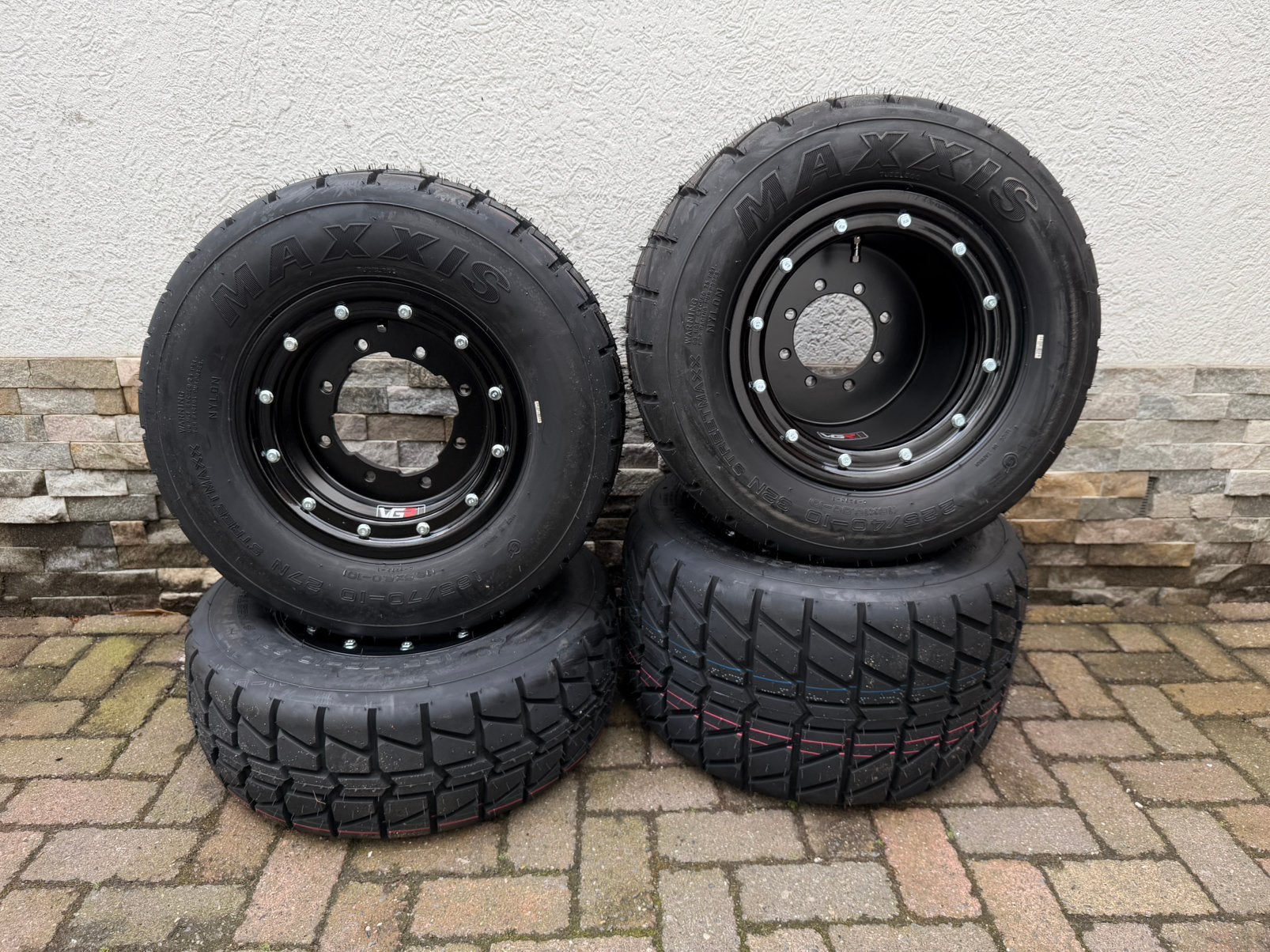 Beadlock velgen breedset Yamaha Raptor YFM 700 straatset, Motoren, Onderdelen | Yamaha, Nieuw, Ophalen of Verzenden