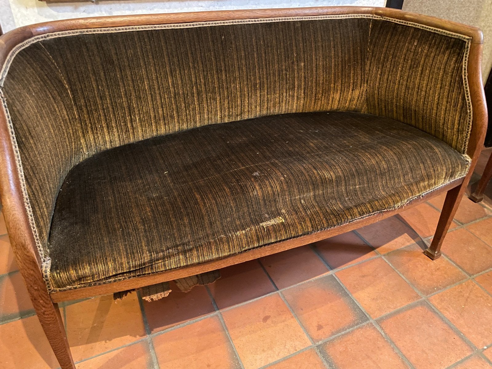Vintage Art Deco stoelenset periode 1920 (4 stuks), Ophalen