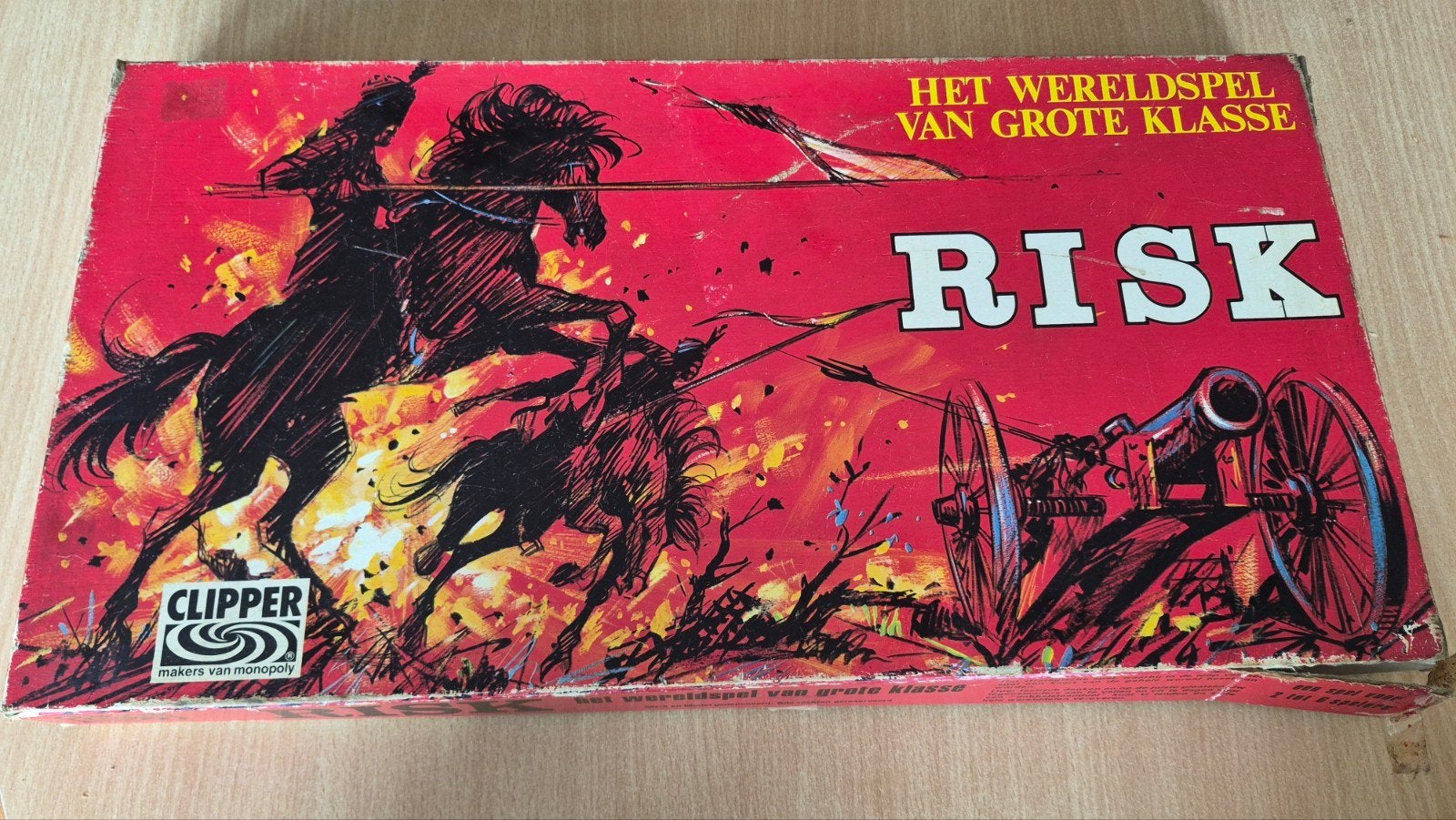 Vintage Risk (1976) - Clipper - 100% Compleet en in Nette St, Ophalen