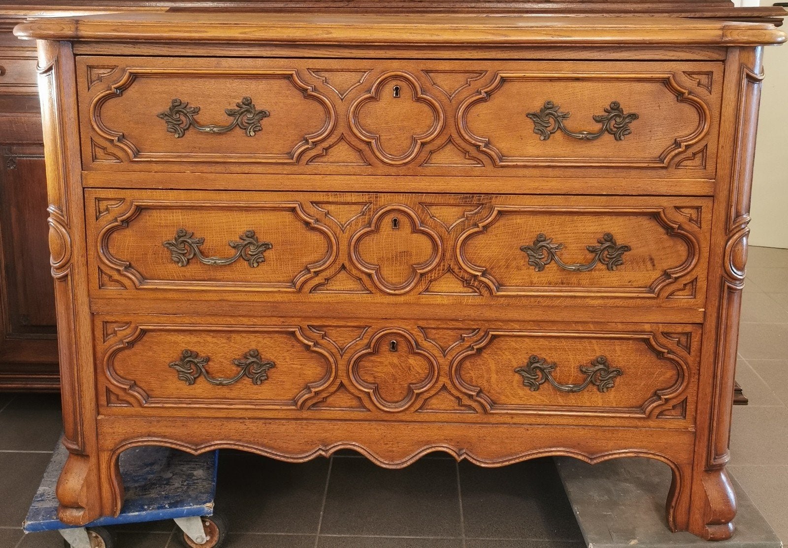 commode, Ophalen