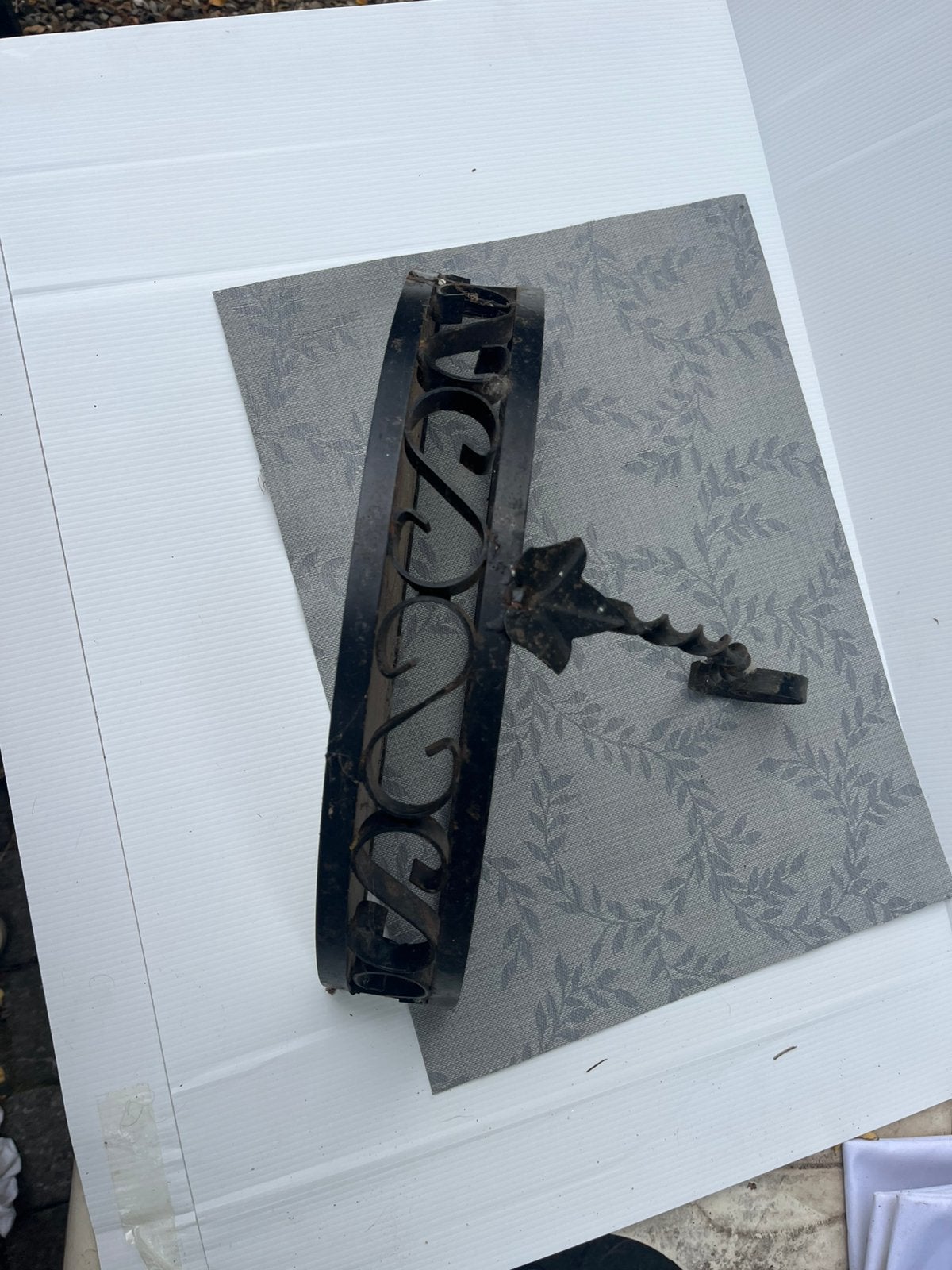 Wandspiegel, Ophalen of Verzenden, Ovaal, Minder dan 50 cm, Minder dan 100 cm