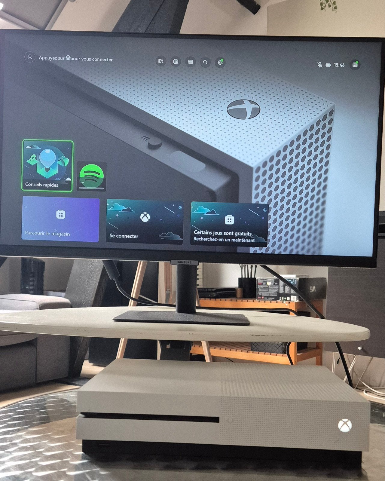 xbox s, Enlèvement