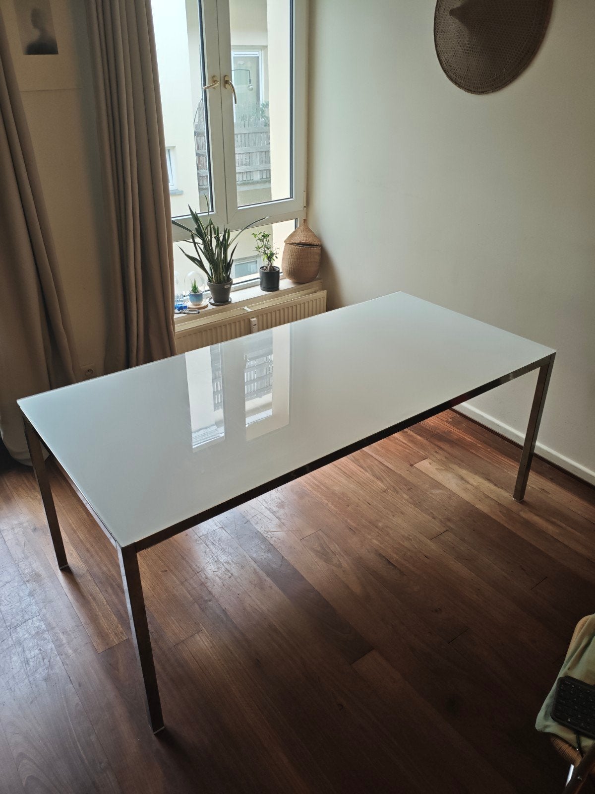 Table verre, Maison & Meubles, Tables | Tables à manger, Verre, Enlèvement
