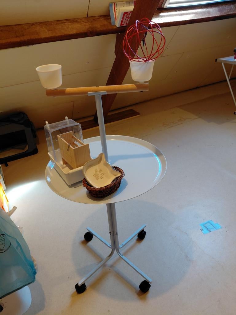 Vogelstaander met nog vanalles, Ophalen of Verzenden