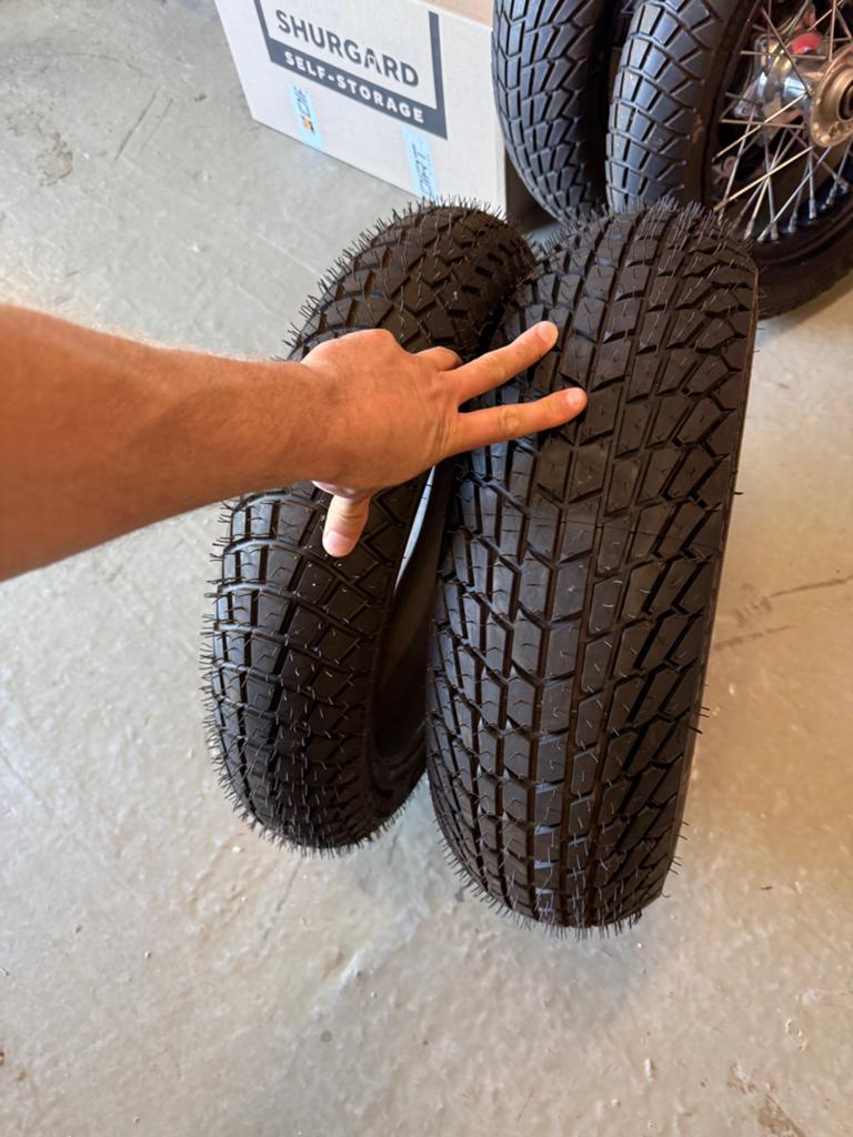Michelin supermoto rain, Motoren, Ophalen