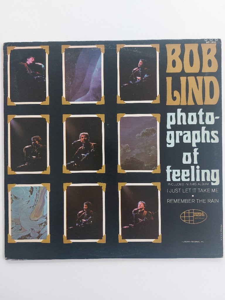 Bob Lind - Photo Graphs Of Feeling, Cd's en Dvd's, Vinyl | Country en Western, LP, Gebruikt, Folk, Ophalen of Verzenden