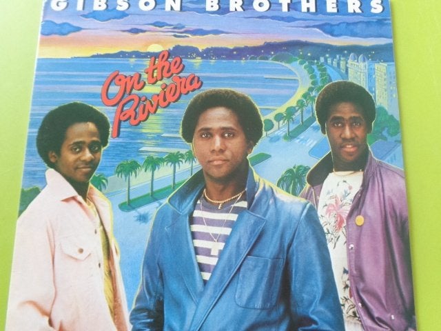 Disque vinyle LP33 GIBSON BROTHERS - On the riviera, CD & DVD, Enlèvement ou Envoi, Pochette photo, Utilisé, Funk