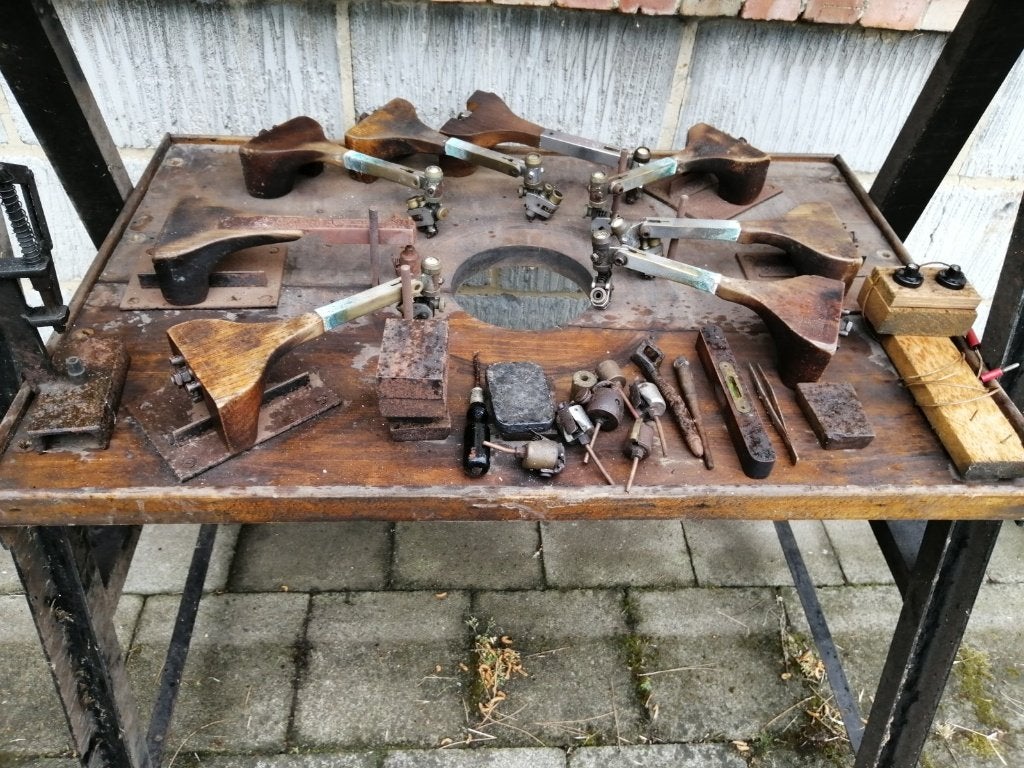Diamantslijpersmolen, Ophalen