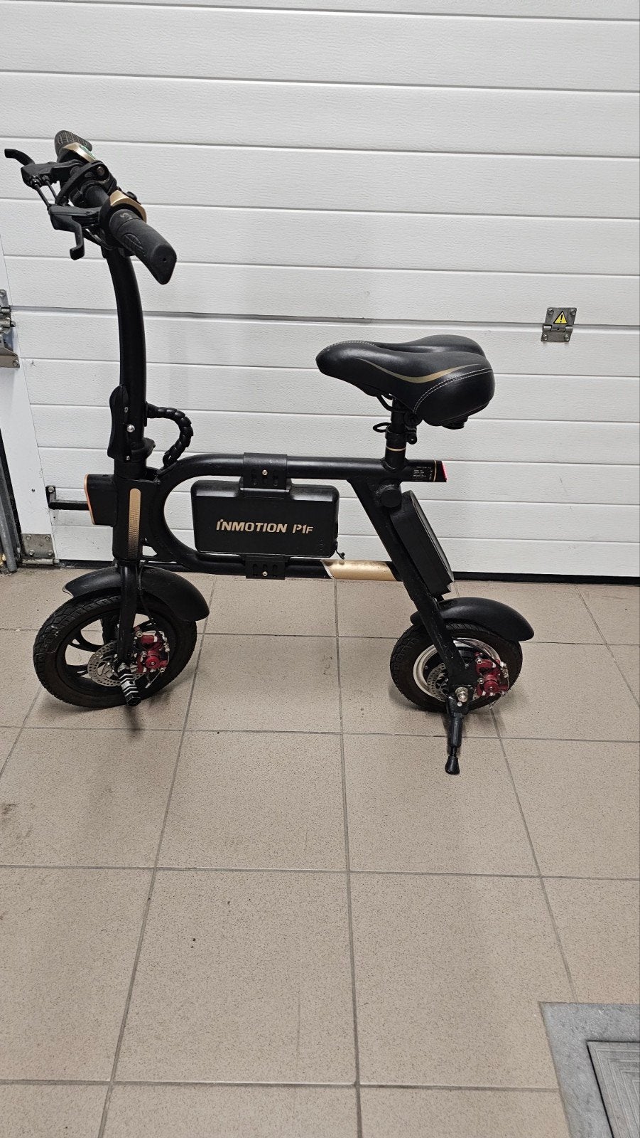 Elektrische stepfiets, Ophalen