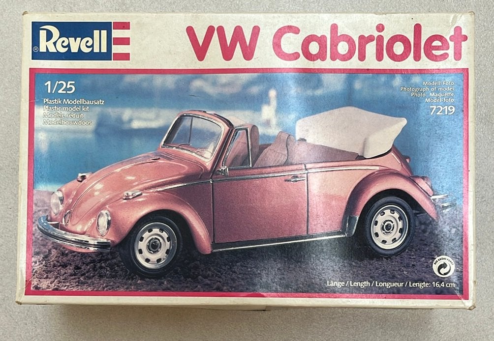 Revell VW Cabriolet (1989), Hobby en Vrije tijd, Auto, Revell, Groter dan 1:32, Nieuw