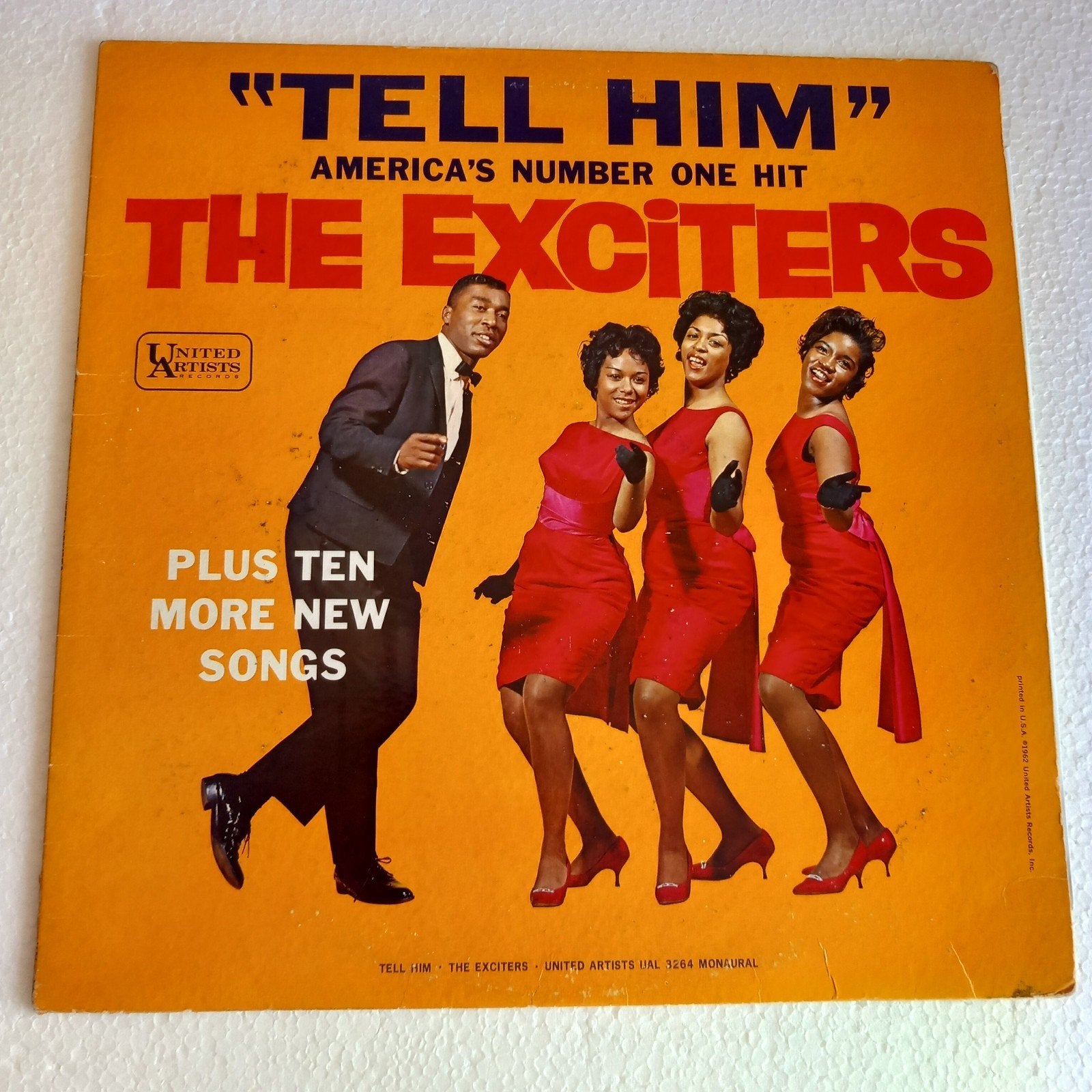 THE EXCITERS. HARD WAY TO GO. 1963 USA LP, Ophalen of Verzenden, LP