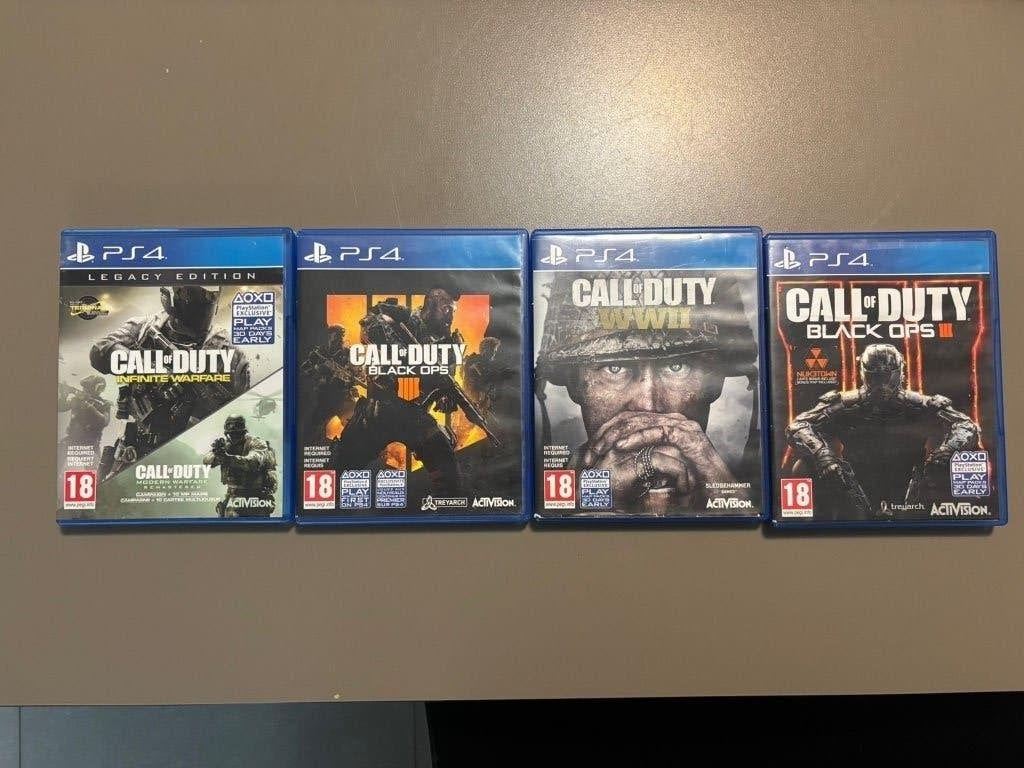 Call of Duty Collection voor PS4, Consoles de jeu & Jeux vidéo, Jeux | Sony PlayStation 4, Online, À partir de 12 ans, Combat