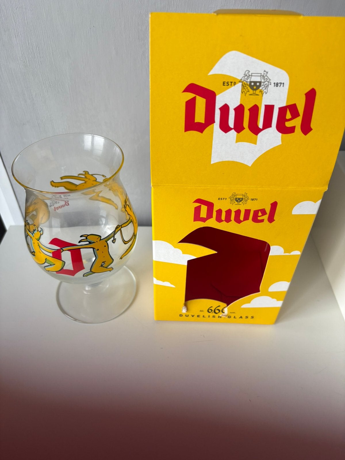 DUVEL verzamelglas, 666, Verzamelen, Ophalen of Verzenden, Nieuw