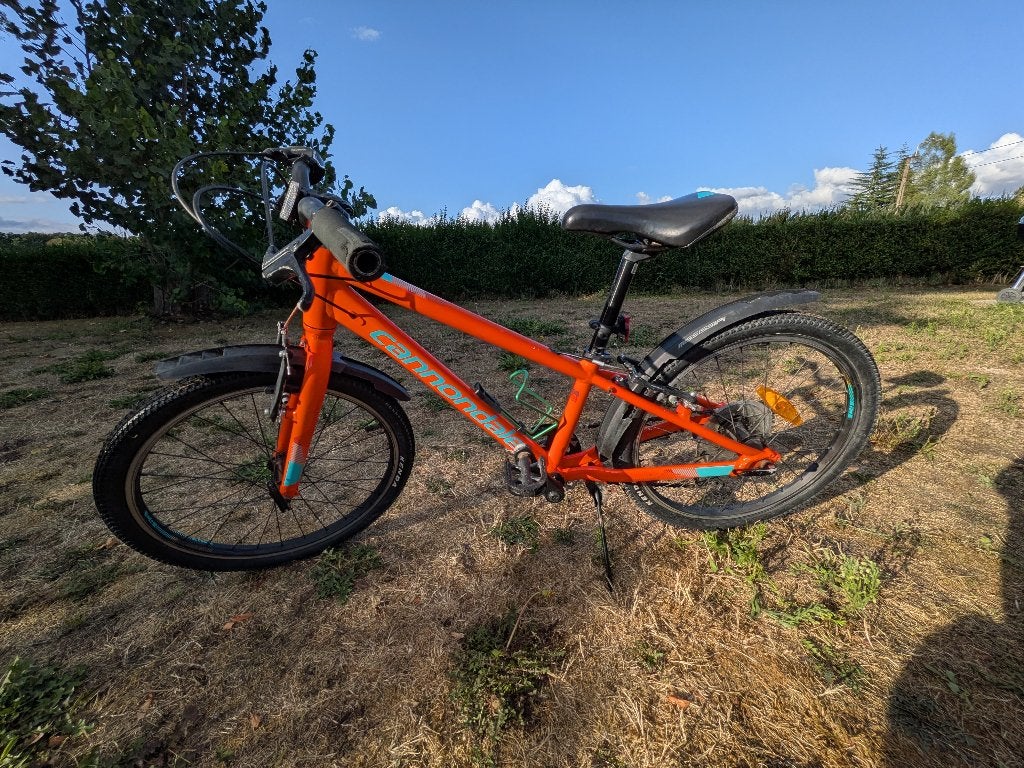Cannondale Quick 20" lichte kinderfiets oranje, Frein sur jante, Enlèvement, Utilisé, Cannondale