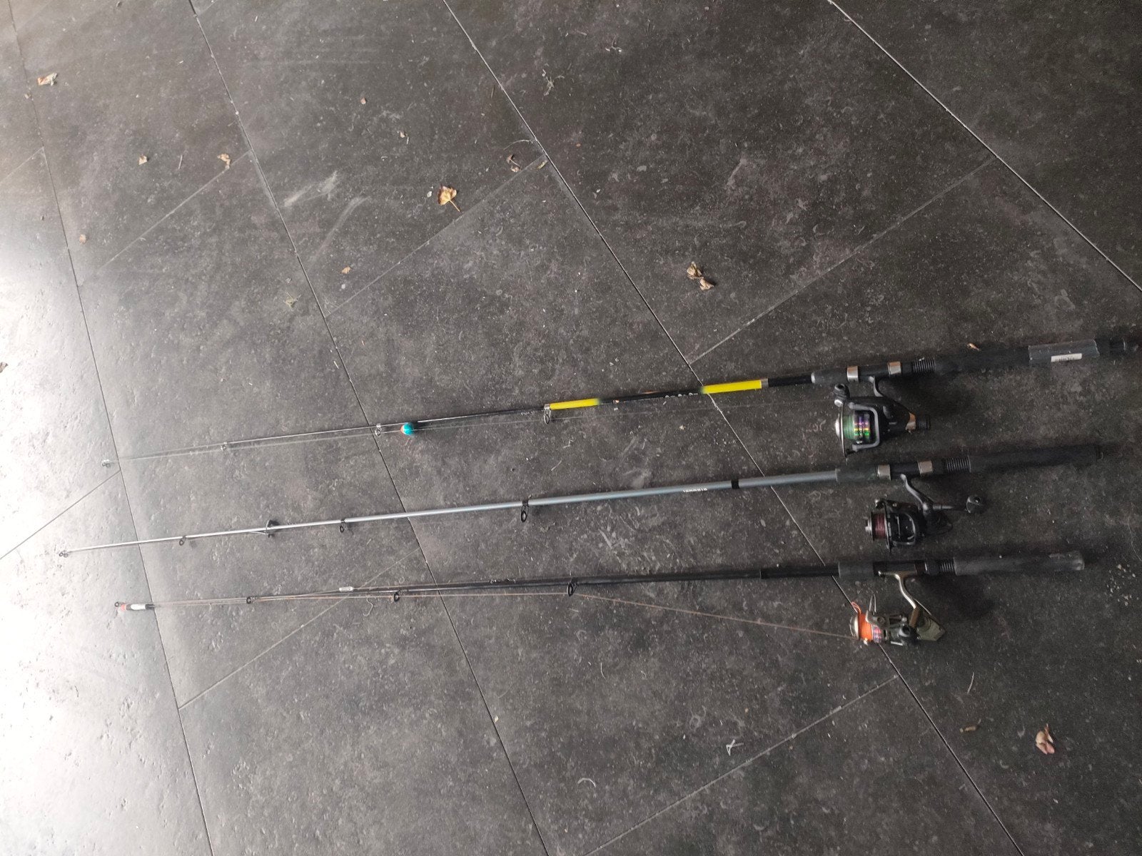 3 vishengel, Ophalen, Gebruikt
