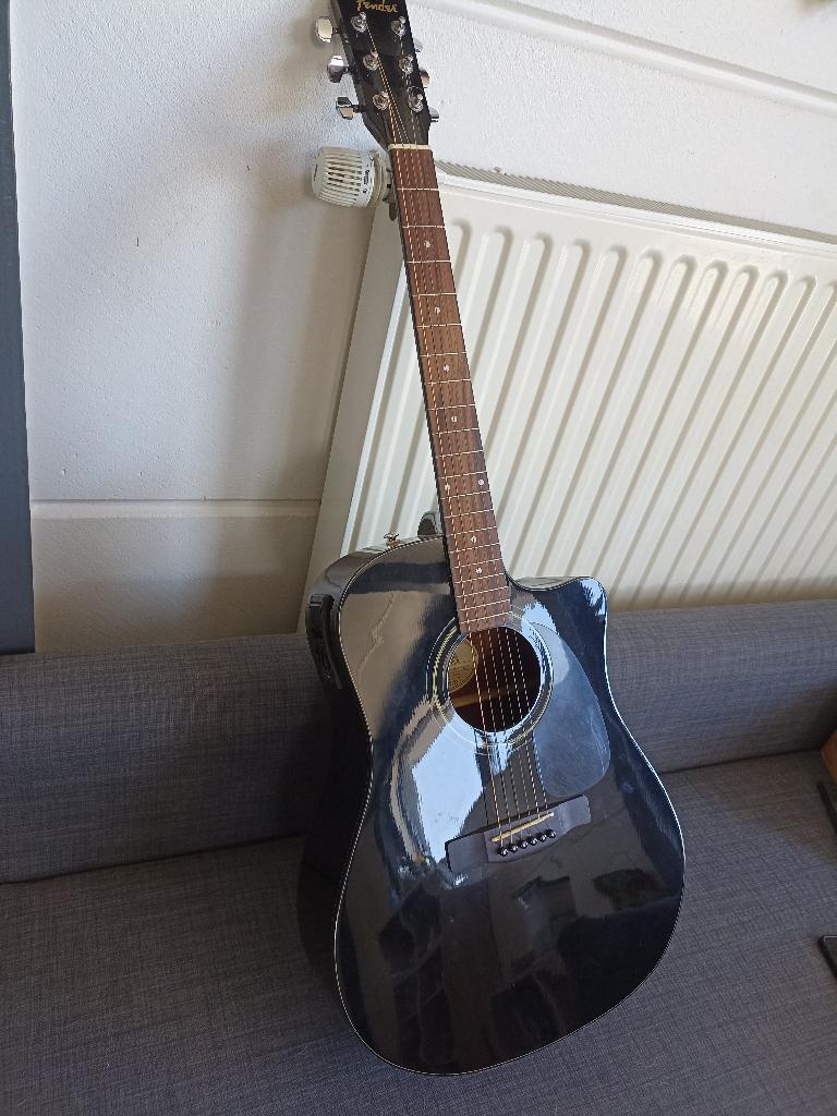 Guitare Fender cd-60ceblk, Musique & Instruments, Instruments à corde | Guitares | Acoustiques, Enlèvement, Utilisé, Guitare Western ou Guitare Folk