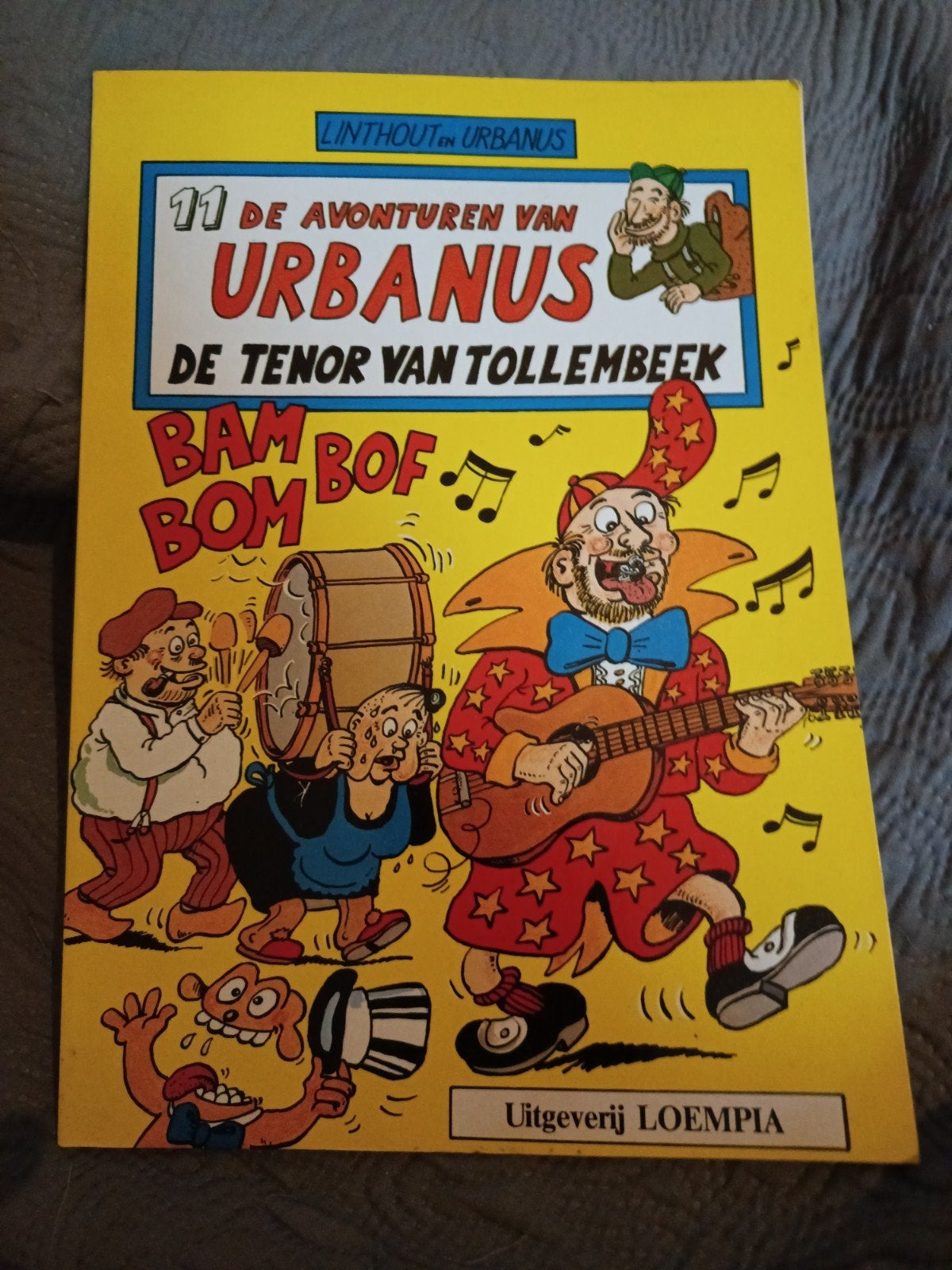 Strip Urbanus van tenor van Tollembeek EO, Linthout en Urbanus, Eén stripboek, Ophalen of Verzenden, Zo goed als nieuw