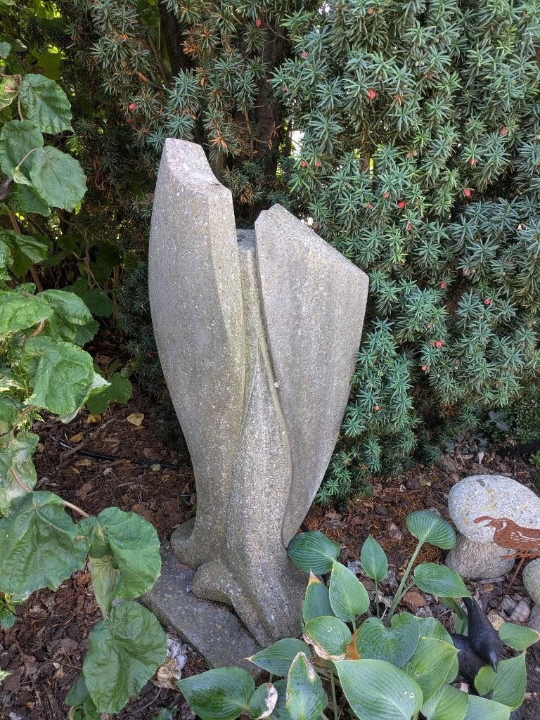 Siersteen/borrelsteen, Tuin en Terras, Ophalen, Gebruikt, Hardsteen, Waterornament