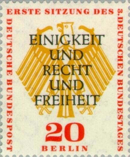 Y&T 155 Michel 175 - 1957 - Berlijn - postfris XXX, Ophalen of Verzenden, BRD, Postfris
