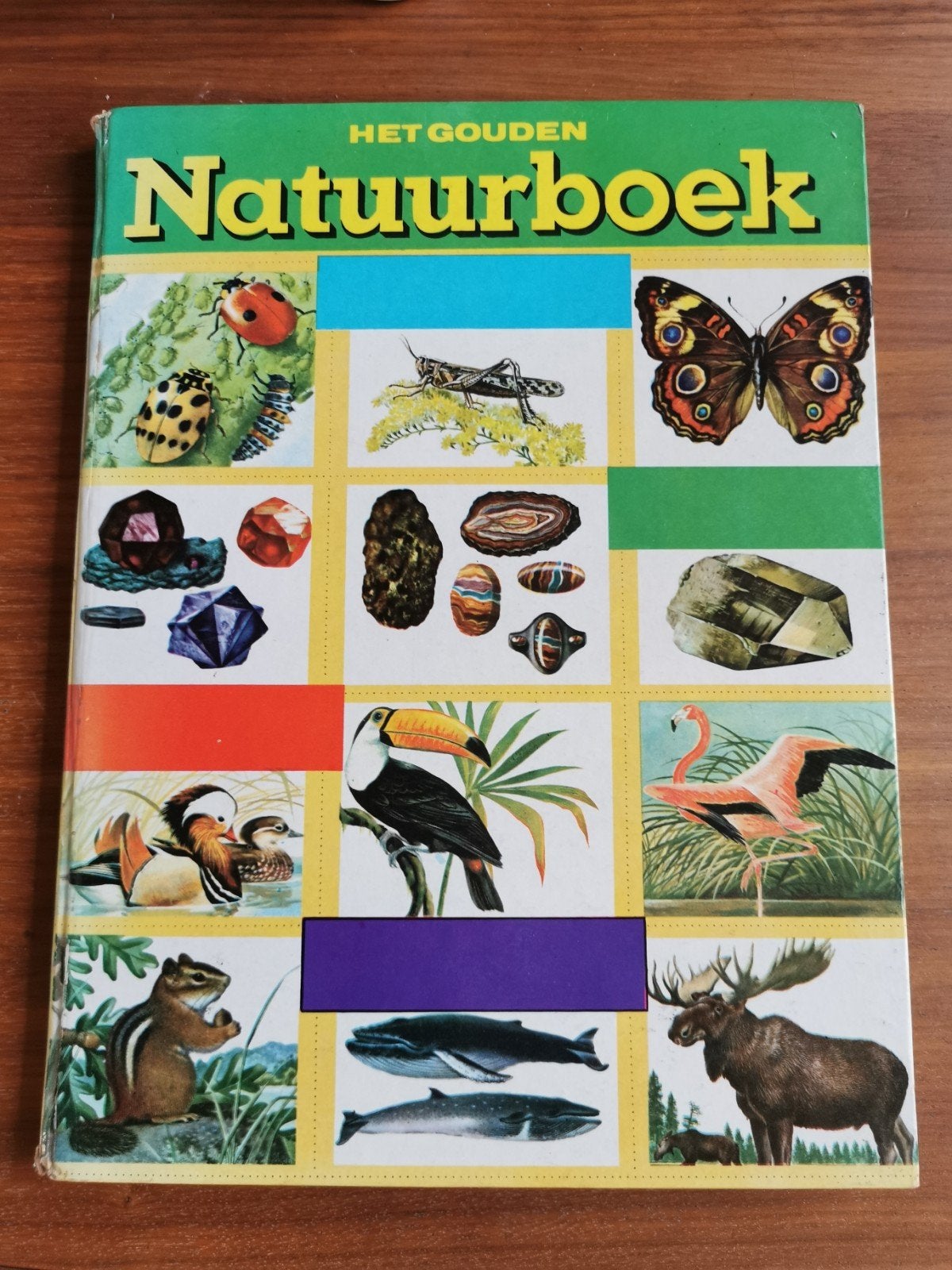 Plaatjes album Het gouden natuurboek Encyclopedie in zegels, Ophalen of Verzenden, Gelezen, Plaatjesalbum