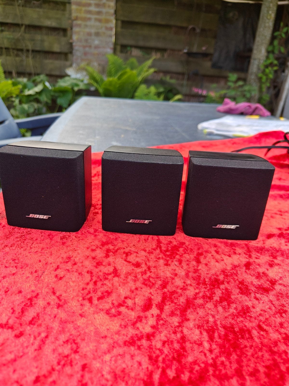 Bose Cube luidsprekers 3x zwart, Ophalen of Verzenden