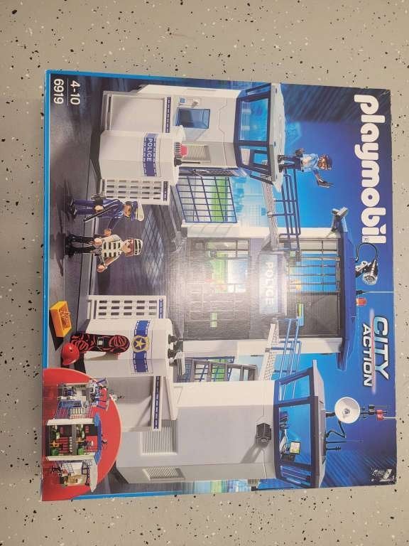 Playmobil commissariat police, Enlèvement ou Envoi, Bâtiment, Kit complet, Utilisé