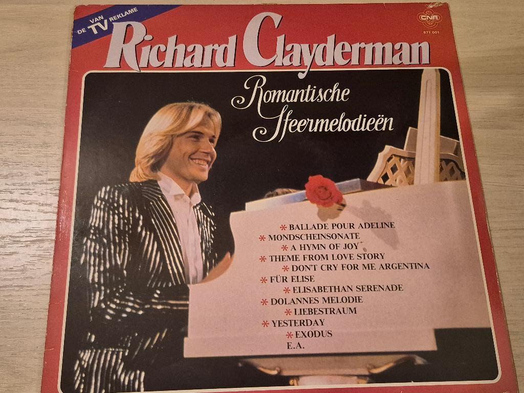 Disque vinyl 33 tours richard clayderman, Ophalen of Verzenden, 1980 - 1989, Zo goed als nieuw