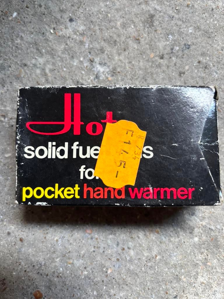 Pocket handwarmer koolstofstaafjes, Ophalen, Nieuw