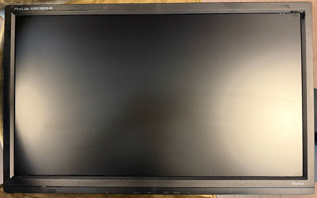 3x monitor (met voet), Enlèvement ou Envoi, Comme neuf, HD