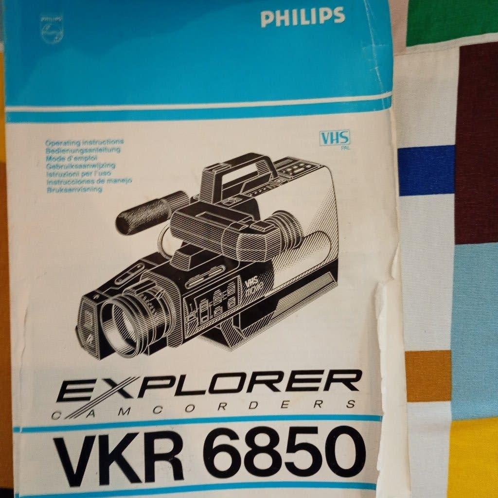 Philips video camera, Enlèvement ou Envoi, VHS ou SVHS, Caméra