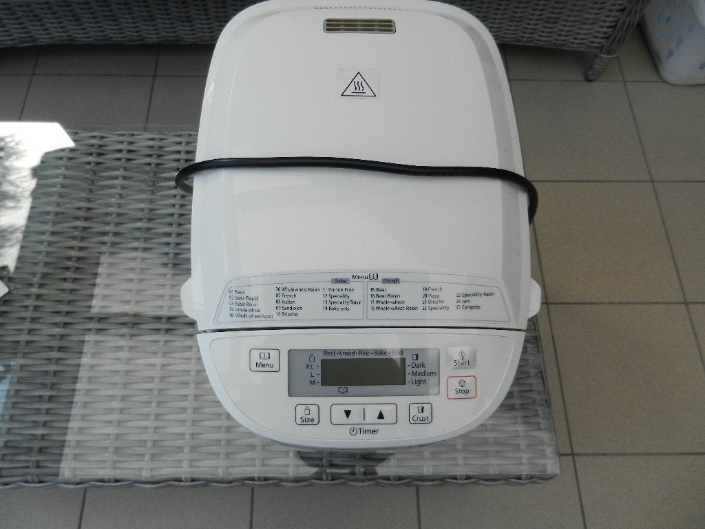 Broodbakmachine, Electroménager, Machines à pain, Enlèvement, Utilisé, Avec minuteur