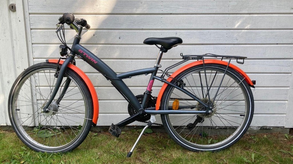 Kinderfiets 24 inch Btwin poply 540, Ophalen, Gebruikt, 24 inch, B-Twin