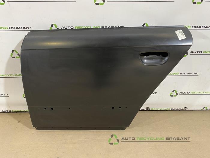 Portière 4portes arrière gauche d'un Audi A4, -, 3 mois de garantie, Utilisé, Porte