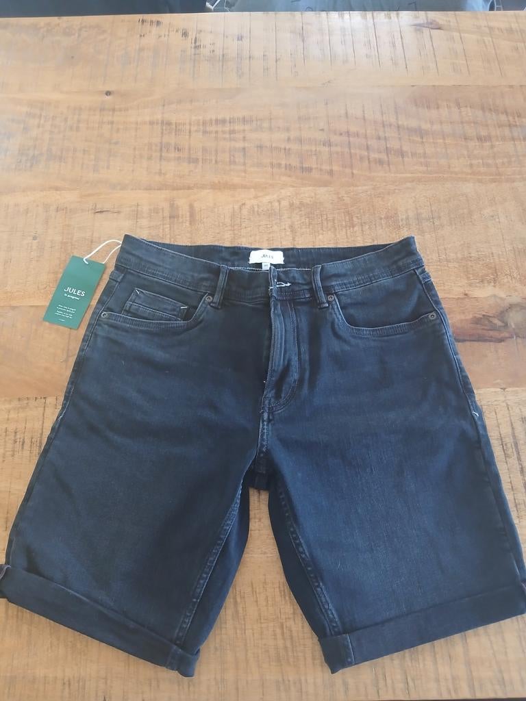 Jeans short [nieuw], Kleding | Heren, Ophalen, Jules, Zwart, Nieuw
