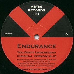 Endurance — Vous ne comprenez pas, CD & DVD, Enlèvement ou Envoi, Neuf, dans son emballage, 12 pouces, House