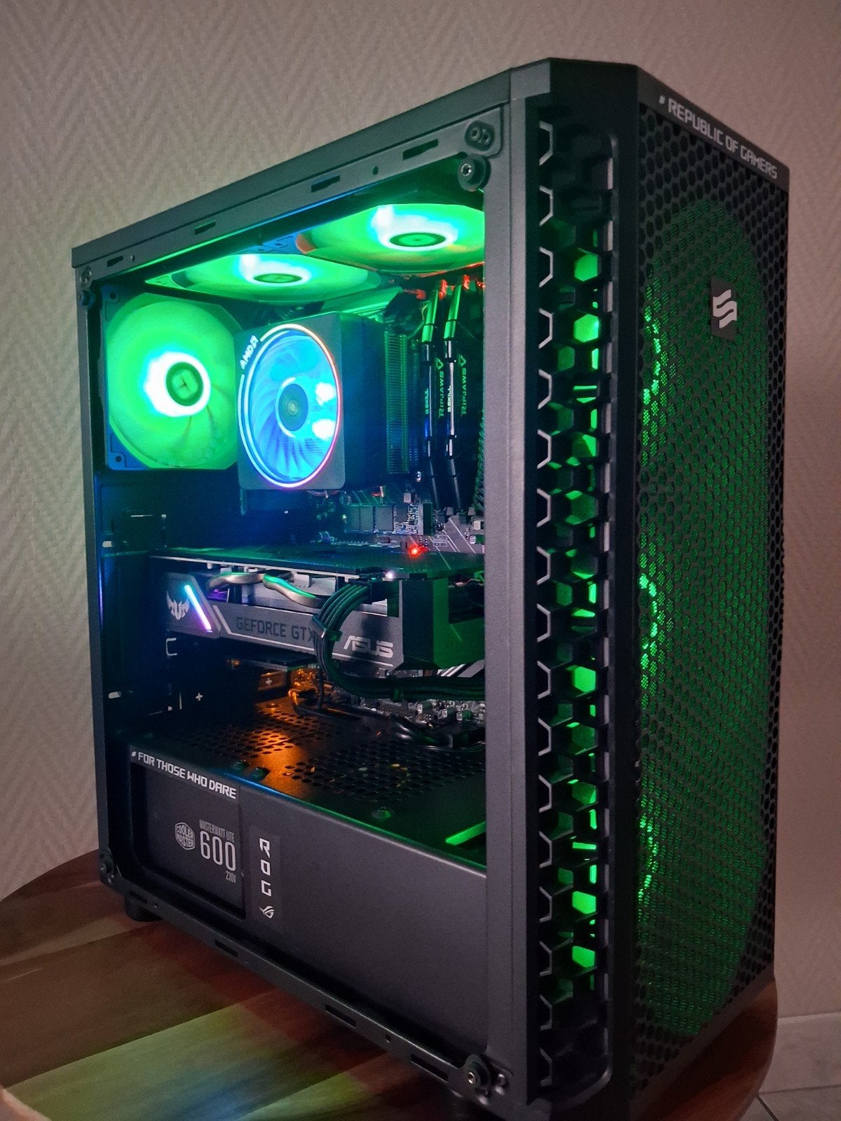 Ryzen 7 2700X | GTX 1660 6GB | 16GB DDR4 |, Ophalen, Refurbished, Gaming, Met videokaart