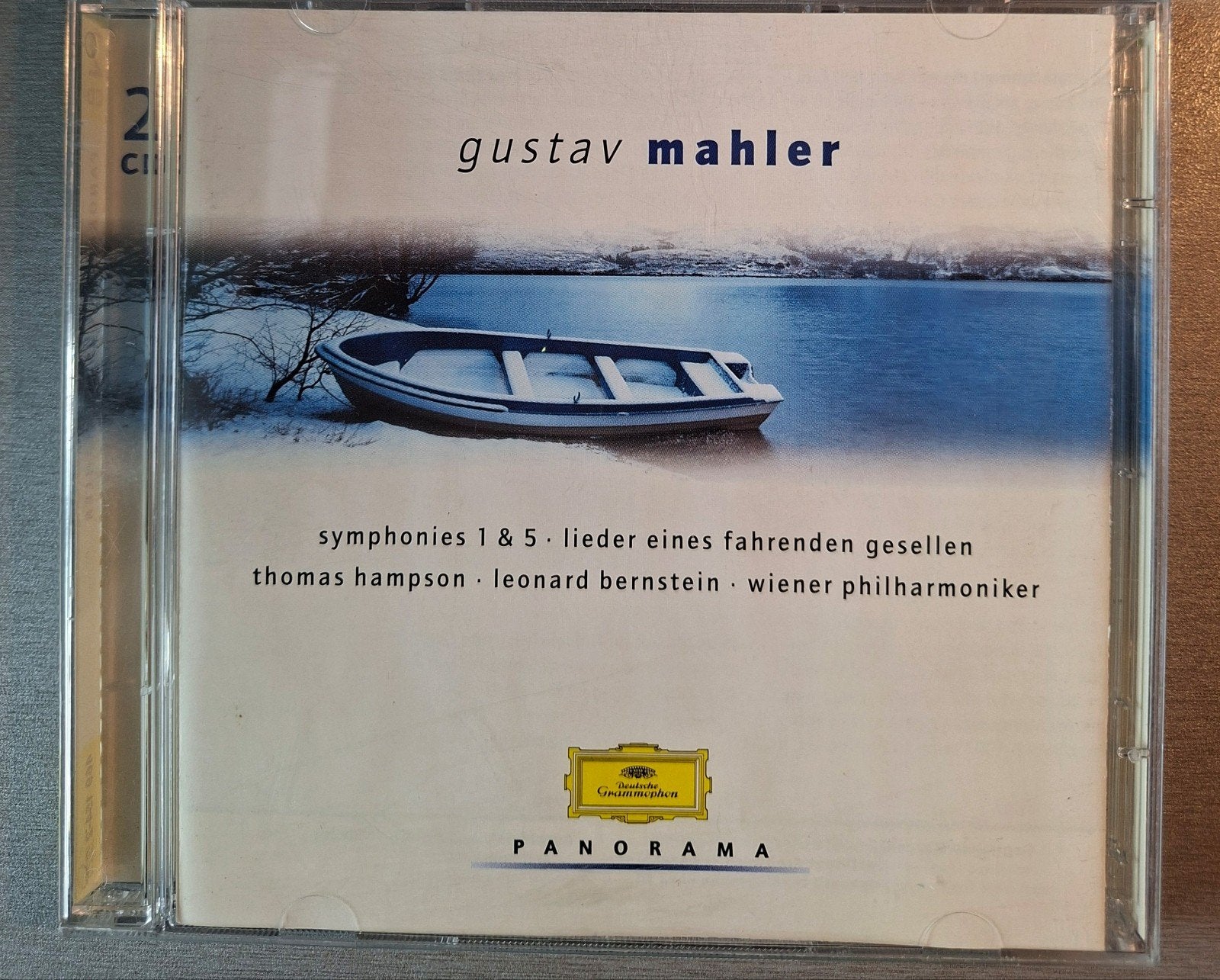 2cd. Mahler. Symphonies 1 & 5 (DG, Bernstein)., Ophalen of Verzenden, Mahler