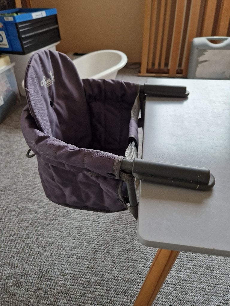 Chaise hamac pour bébé, table, Child Wheels, Enfants & Bébés, Chaises pour enfants, Enlèvement, Utilisé, Chaise de table, Ceinture(s)
