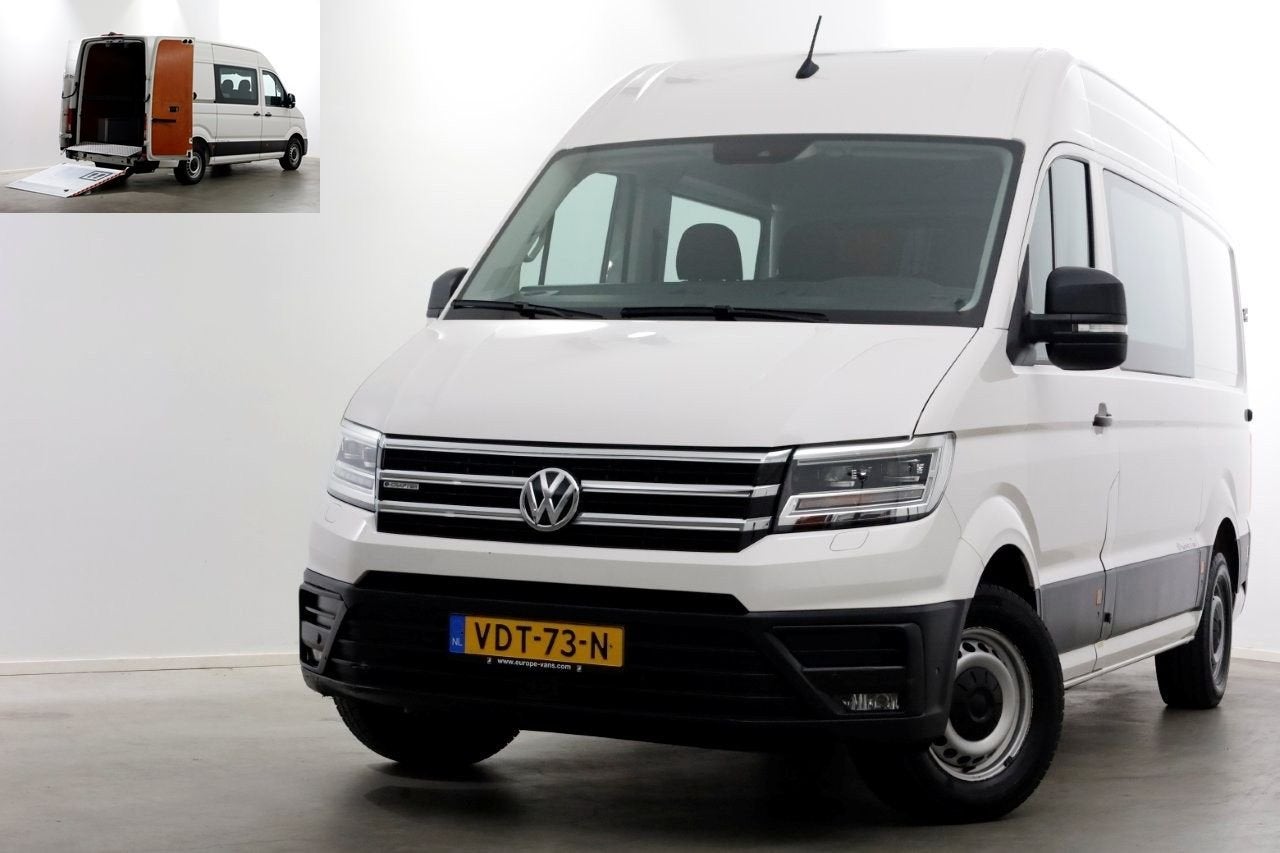 Volkswagen Crafter e-Crafter 36 kWh 100% Elektrisch L3H3 (L2, Automaat, Wit, Onderhoudsboekje, Parkeersensor