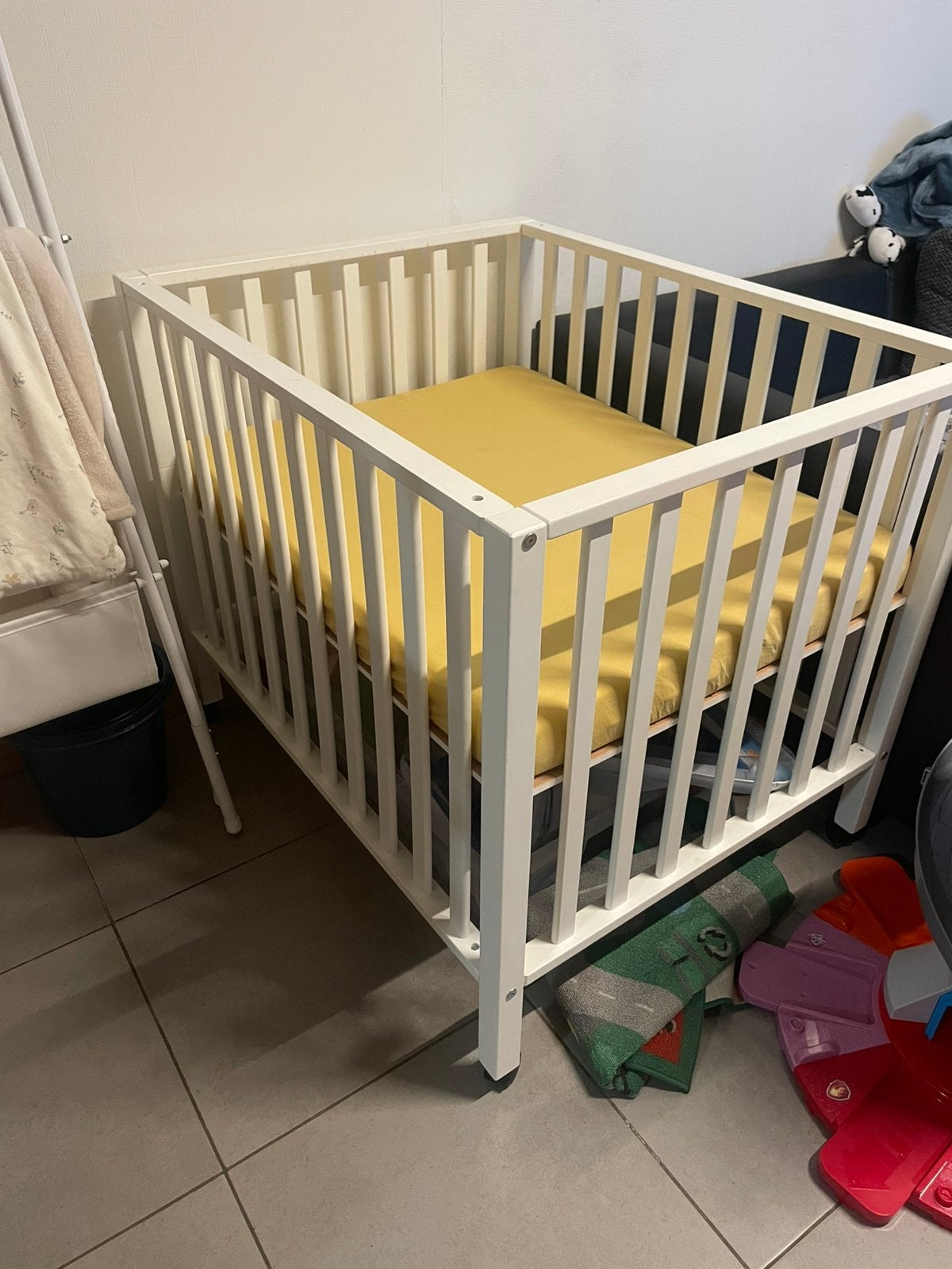 Babypark met matras, Ophalen, Zo goed als nieuw