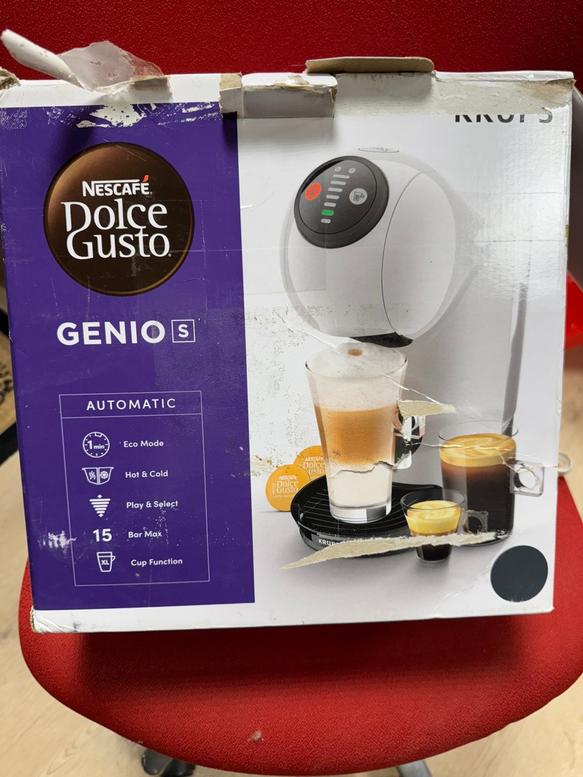 Dolce Gusto Genio s voor onderdelen, Elektronische apparatuur, Ophalen, Zo goed als nieuw