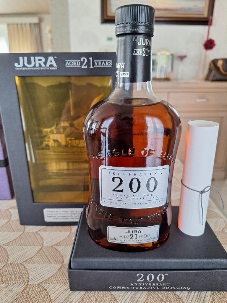 Jura 200 Anniversary 21 years aged, Neuf, Autres régions, Enlèvement ou Envoi, Pleine