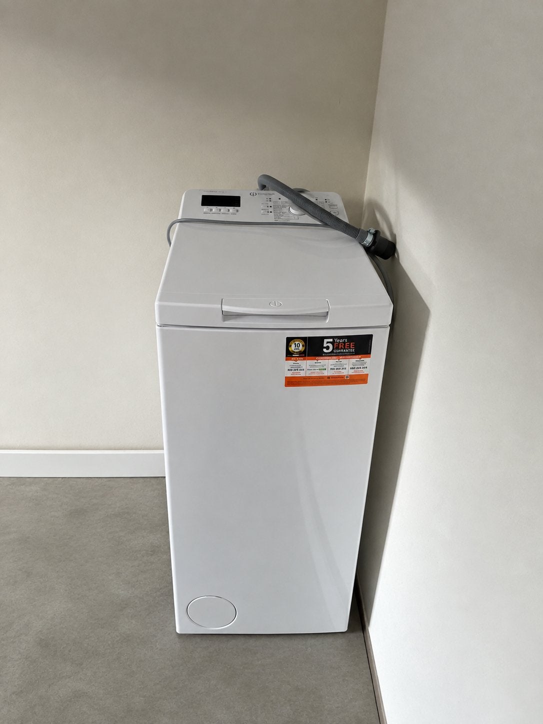 Indesit Vrijstaande Wasmachine Toplader 7 kg, Elektronische apparatuur, Ophalen, Gebruikt, Bovenlader, 1200 tot 1600 toeren