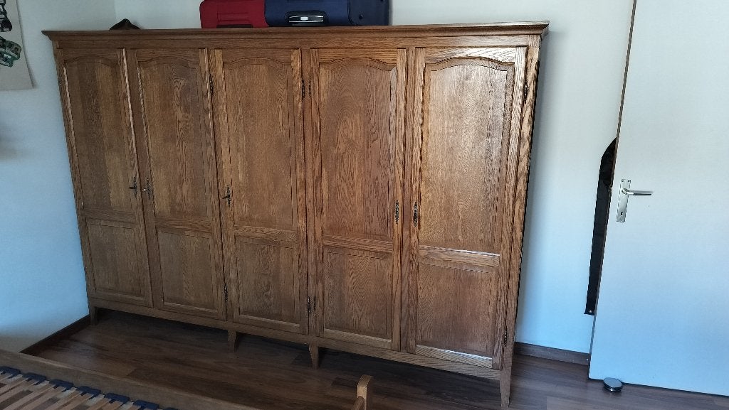 Armoire, Maison & Meubles, 25 à 50 cm, 200 cm ou plus, Utilisé, Avec porte(s)