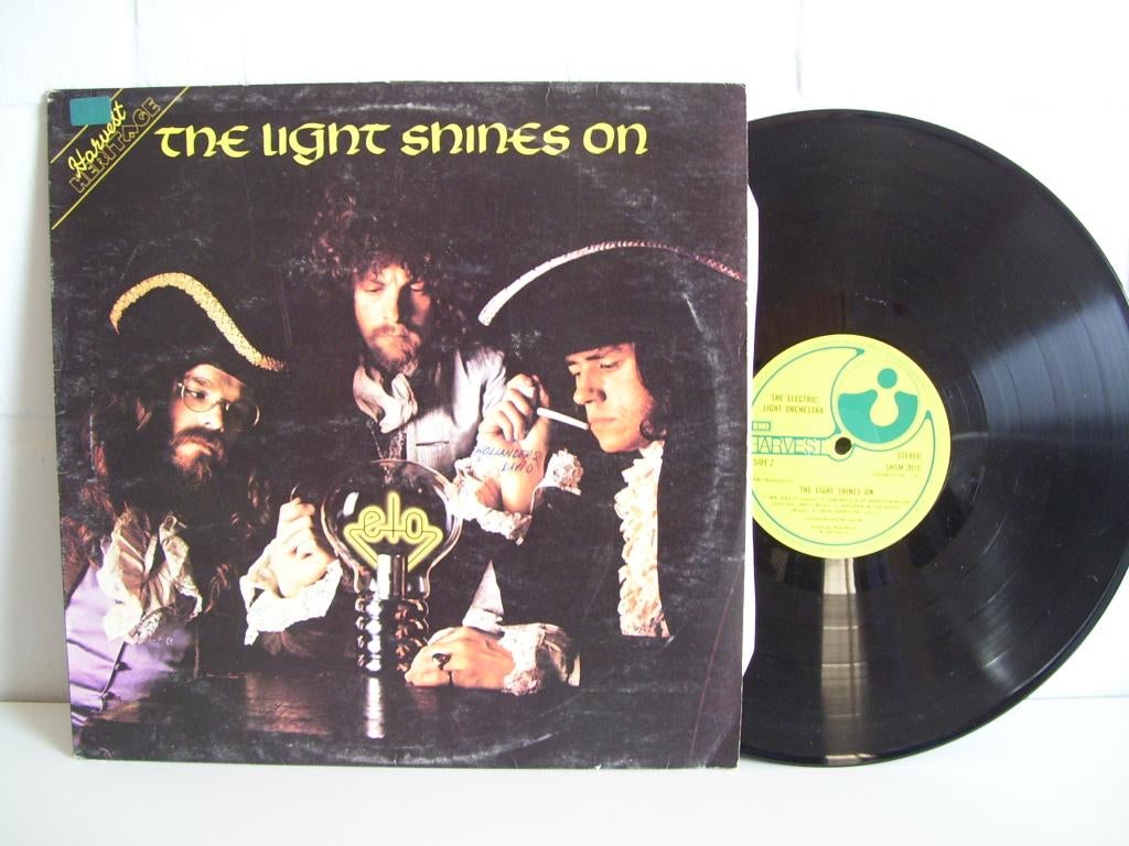 ELECTRIC LIGHT ORCHESTRA  the light shines on, Progressive, Gebruikt, Originele persing, Ophalen of Verzenden