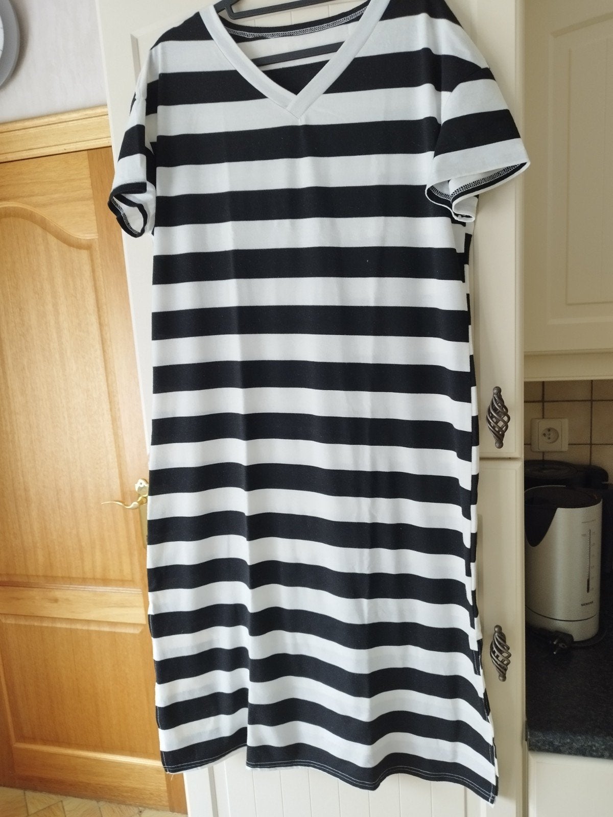 Kleed van shein, Kleding | Dames, Jurken, Wit, Maat 46/48 (XL) of groter, Ophalen of Verzenden, Zo goed als nieuw