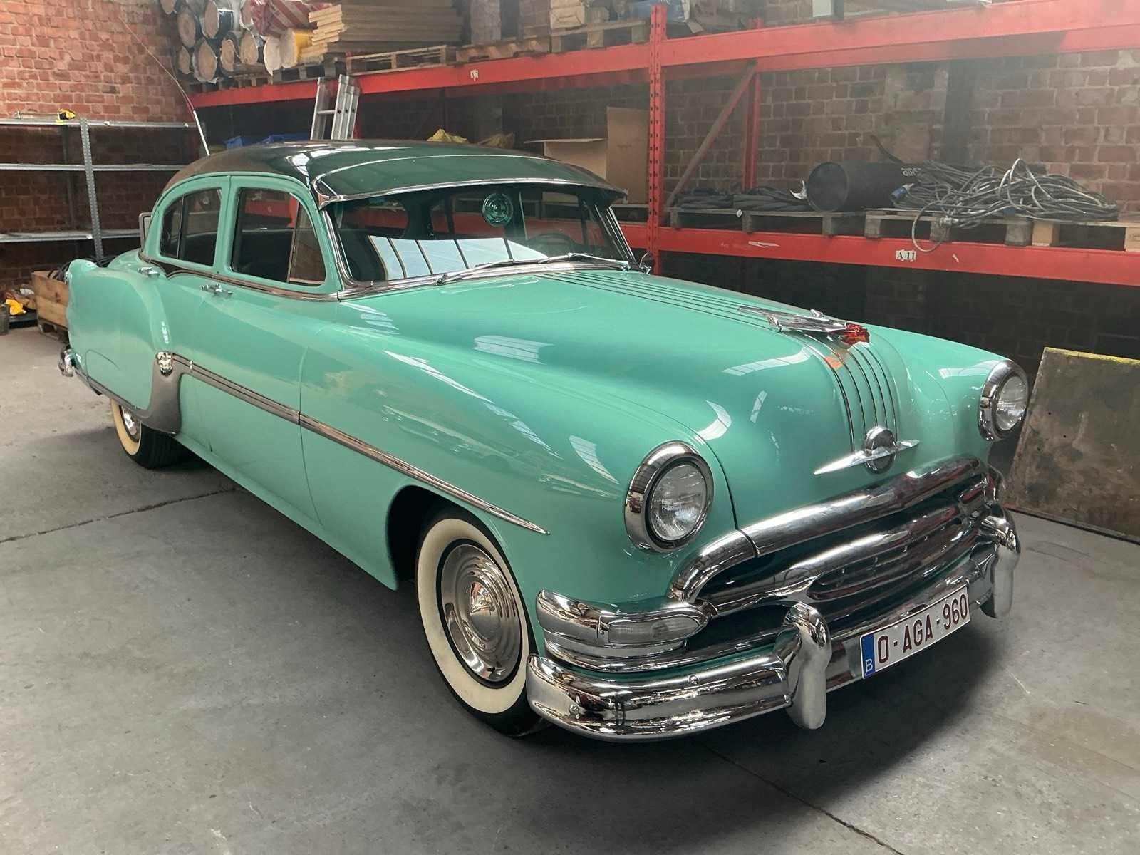 1954 Pontiac Chieftain Deluxe 8 Oldtimer, Automaat, Pontiac, Overige brandstoffen, Bedrijf